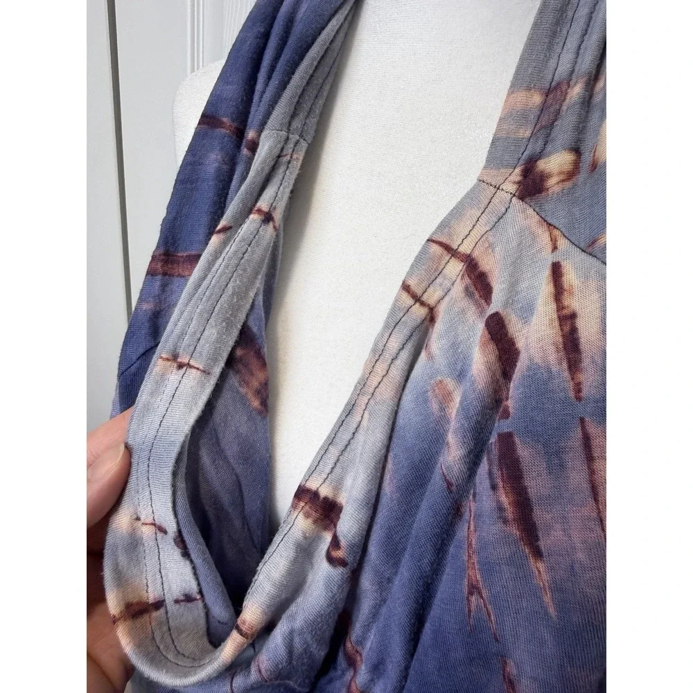 Covered Goods Womens Multi‎ Use Nursing Cover OS Tie Dye Breast Feeding Stretch